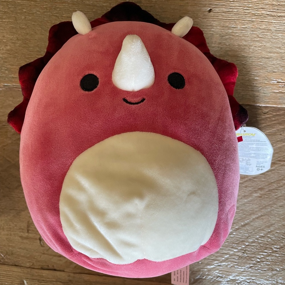 Squishmallows Official Kellytoy Plush Triceratops - Ultrasoft Stuffed Animal